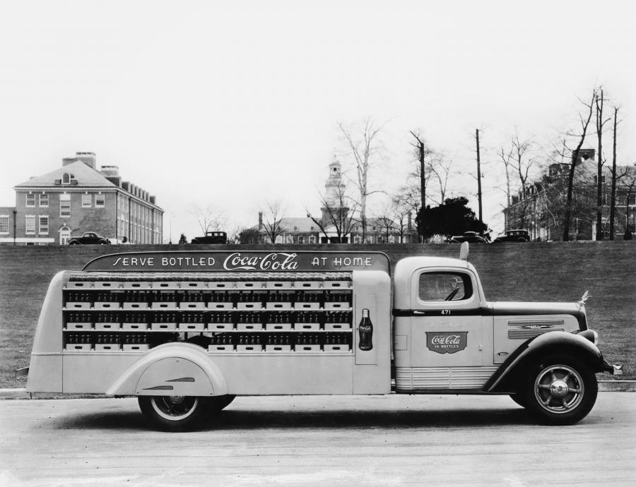White 704 Beverage Truck '1936